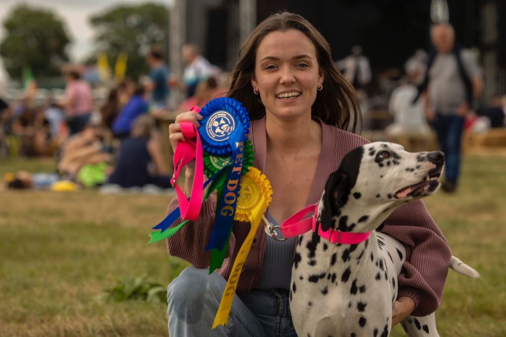 Winner of Dog Show at the Cork Summer Show